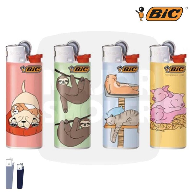 bic-mini-lazy-animals-4-majorsmoker.com briquet bic collection, briquet maxi bic, briquet mini bic, maxi bic, mini bic, bic maxi, bic mini,