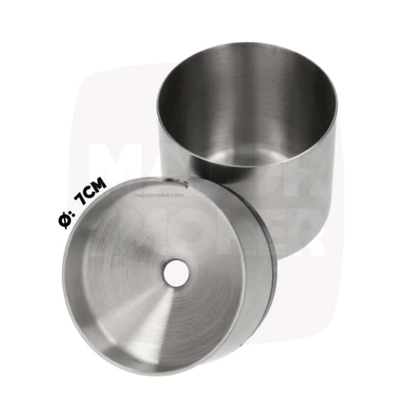 cendrier, cendrier en inox, cendrier avec couvercle, cendrier hexagone, cendrier pas cher, cendrier prix, achat cendrier inox, cendrier inox, cendrier inox avec couvercle,