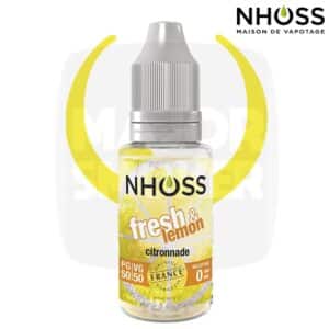 E-liquide NHOSS, Nhoss Fresh lemon, E-liquide, e liquide, e-liquide fresh lemon, e liquide saveur fresh lemon, e-liquide pas cher, eliquide, eliquid France, e-liquide France, e liquide français, e liquide français pas cher,