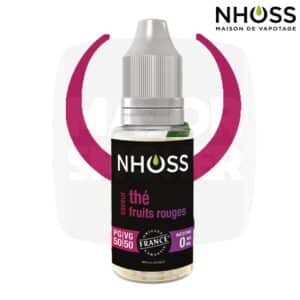 E-liquide NHOSS, Nhoss Thé, E-liquide, e liquide, e-liquide thé fruits rouges, e liquide saveur thé fruits rouges , e-liquide pas cher, eliquide, eliquid France, e-liquide France, e liquide français, e liquide français pas cher,