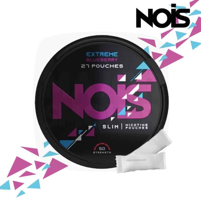 nois-extreme-edition-50-mg-myrtille-makorsmoker.com nicotine pouches, nicotine pouches nois, snus sans tabac, nicotine pouches fort, snus strong, snus légal