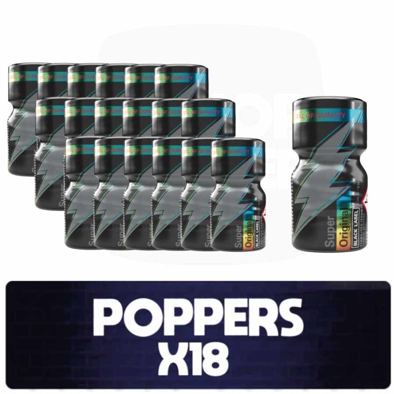 poppers-dislay-x18-super-original-black-label-10ml-majorsmoker.com poppers black label, poppers original black label, original black label, original poppers black label, poppers black label, poppers en gros, lot poppers, poppers lot original