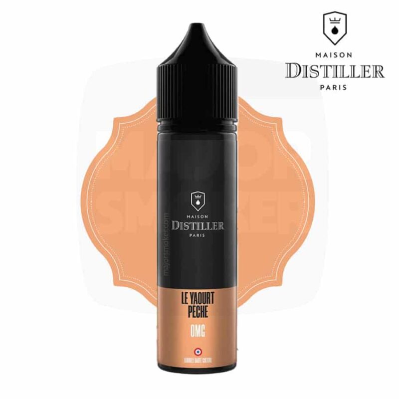 E-liquide Distiller, Distiller yaourt peche, E-liquide, e liquide, e- liquide yaourt peche, e liquide biscuit, e-liquide pas cher, eliquide, eliquid France, e-liquide France, e liquide français, e liquide français pas cher, VG 70% / PG 30%, e-liquide gourmand, liquide cigarette, e-liquide peche, e liquide 50ml