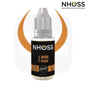 E-liquide NHOSS, Nhoss Anis, E-liquide, e liquide, e-liquide gourmand anis, e liquide saveur anis, e-liquide pas cher, eliquide, eliquid France, e-liquide France, e liquide français, e liquide français pas cher, PG 65% / VG 35%, PG 50% / VG 50%