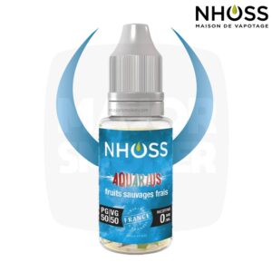 E-liquide NHOSS, Nhoss Aquarius glacé, E-liquide, e liquide, e-liquide fruit frais Aquarius glacé, e liquide saveur mélange de fruits frais et de menthe, e-liquide pas cher, eliquide, eliquid France, e-liquide France, e liquide français, e liquide français pas cher, PG 65% / VG 35%, PG 50% / VG 50%