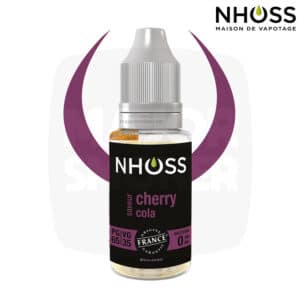 E-liquide NHOSS, Nhoss cherry cola, E-liquide, e liquide, e- liquide cherry cola, e liquide saveur cerise cola, e-liquide pas cher, eliquide, eliquid France, e-liquide France, e liquide français, e liquide français pas cher, PG 65% / VG 35%, PG 50% / VG 50%