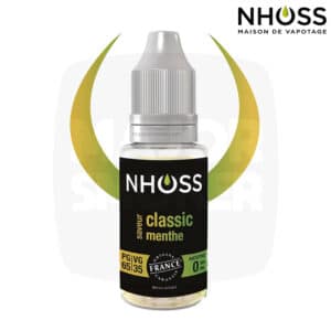 E-liquide NHOSS, Nhoss Classic Menthe, E-liquide, e liquide, e-liquide tabac menthe, e liquide saveur tabac classic menthe, e-liquide pas cher, eliquide, eliquid France, e-liquide France, e liquide français, e liquide français pas cher, PG 65% / VG 35%, PG 50% / VG 50%