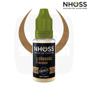 E-liquide NHOSS, Nhoss Classic Kretek, E-liquide, e liquide, e-liquide tabac classic Kretek, e liquide saveur tabac Classic kretek, e-liquide pas cher, eliquide, eliquid France, e-liquide France, e liquide français, e liquide français pas cher, PG 65% / VG 35%, PG 50% / VG 50%