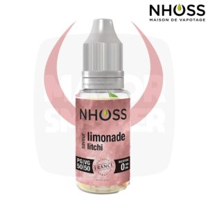 E-liquide NHOSS, Nhoss limonade litchi, E-liquide, e liquide, e- liquide litchi limonade, e liquide saveur limonade litchi, e-liquide pas cher, eliquide, eliquid France, e-liquide France, e liquide français, e liquide français pas cher, PG 65% / VG 35%, PG 50% / VG 50%