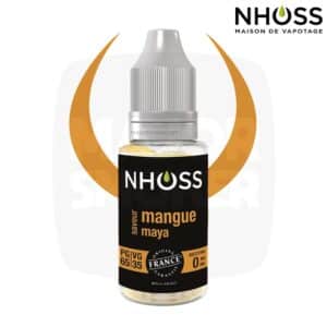 E-liquide NHOSS, Nhoss fruit mangue maya, E-liquide, e liquide, e- liquide mangue maya, e liquide saveur mangue maya, e-liquide pas cher, eliquide, eliquid France, e-liquide France, e liquide français, e liquide français pas cher, PG 65% / VG 35%, PG 50% / VG 50%