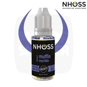 E-liquide NHOSS, Nhoss muffin myrtille, E-liquide, e liquide, e-liquide gourmand myrtille, e liquide saveur muffin myrtille, e-liquide pas cher, eliquide, eliquid France, e-liquide France, e liquide français, e liquide français pas cher, PG 65% / VG 35%, PG 50% / VG 50%