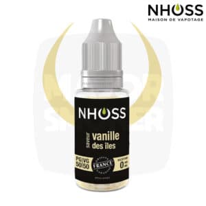 E-liquide NHOSS, Nhoss Vanille des Iles, E-liquide, e liquide, e-liquide gourmand Vanille, e liquide saveur Vanille, e-liquide pas cher, eliquide, eliquid France, e-liquide France, e liquide français, e liquide français pas cher, PG 65% / VG 35%, PG 50% / VG 50%