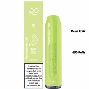 x-bar puff melon, x-bar, xbar puff, puff X-bar, French puff, vape pen xbar, cigarette électronique jetable, puff jetable X-BAR, french lab x-bar, puff xbar pas cher