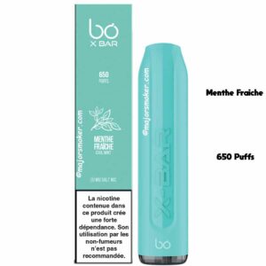 x-bar puff menthe fraiche, x-bar, xbar puff, puff X-bar, French puff, vape pen xbar, cigarette électronique jetable, puff jetable X-BAR, french lab x-bar, puff xbar pas cher