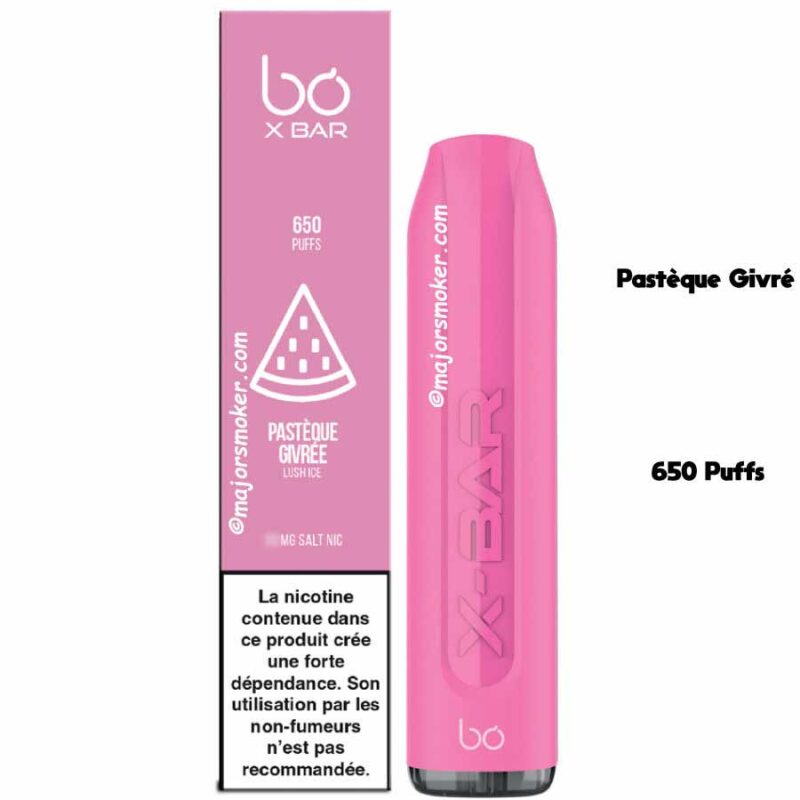 x-bar puff pastèque, x-bar, xbar puff, puff X-bar, French puff, vape pen xbar, cigarette électronique jetable, puff jetable X-BAR, french lab x-bar, puff xbar pas cher