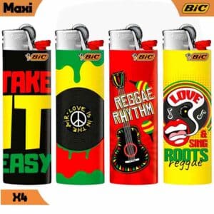 bic bob marley, briquet bob marley bic, bic raggae, briquet bic décor, maxi bic raggae, bic maxi pas cher