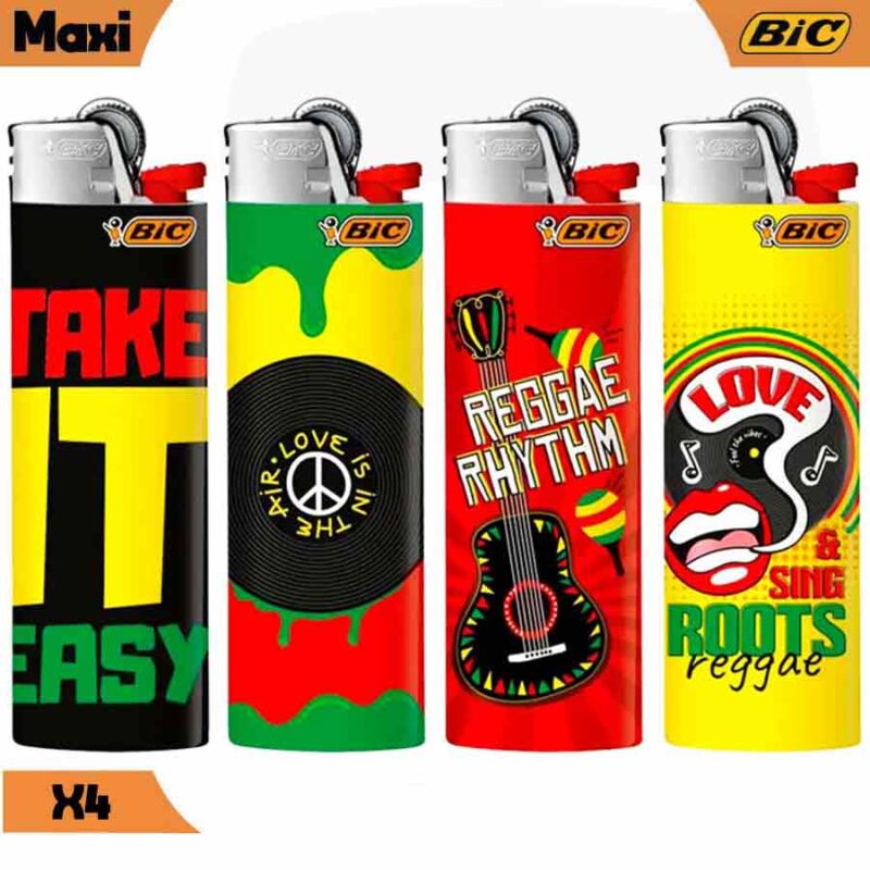 bic bob marley, briquet bob marley bic, bic raggae, briquet bic décor, maxi bic raggae, bic maxi pas cher