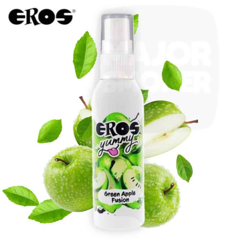 EROS-_-Spray-Corporel-à-lécher-Yummy-POMME-VERTE-50-ml-majorsmoker.com- spray corporel, spray corporel a lecher, spray a lecher, spray pour sexe, spray sexe, spray sexuel, spray eros, eros spray, spray corporel eros, spray eros yummy, eros yummy, eros yummy spray, spray eros corporel, spray eros double pomme