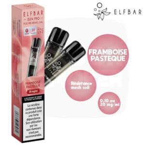 elfbar, elfa pro, pods elfa pro, pod elfabar, elf bar rechargeable, elfbar recharge, cartouche elfbar, elfbar pro, cartouche saveur framboise pasteque, elfbar framboise pasteque