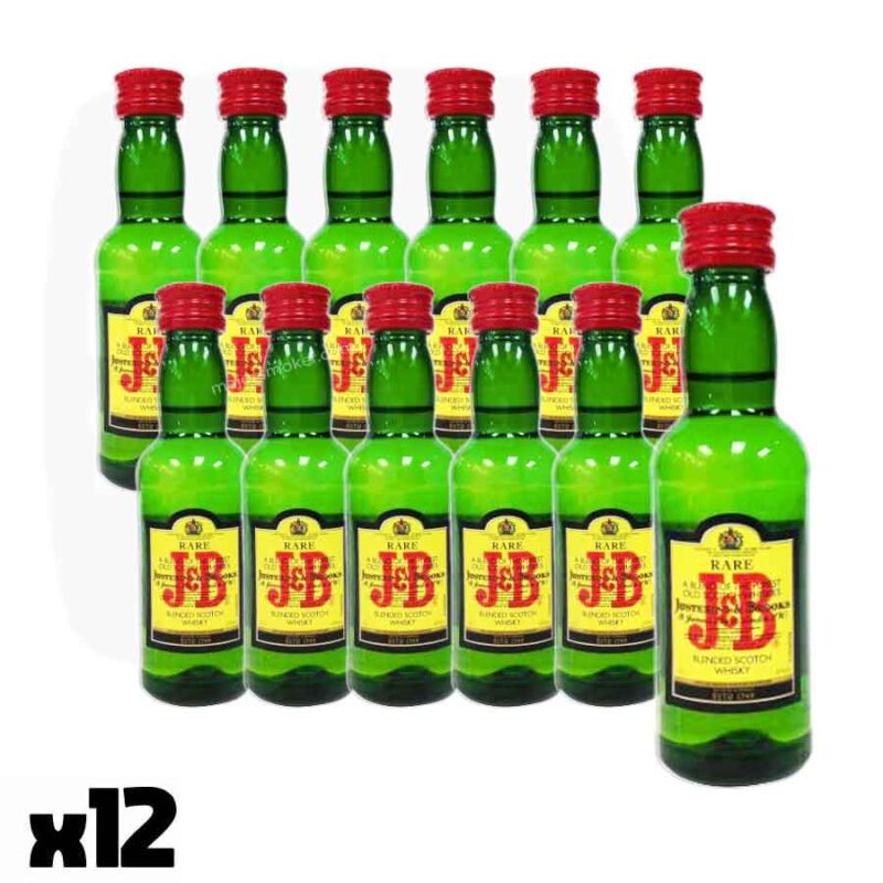 MIGNONNETTE-xhisky-j&b-5cl-pas-cher-par-12-majorsmoker.com JB, whisky jb, whisky j&b, j&b, bouteille jb, jb miniature, Justerini&Brooks, whisky mélangé, jb mini, bouteille jb, bouteilles de whisky j and b, whisky jb