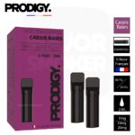Prodigy cassis baies, Recharge prodigy cassis, Pod prodigy cassis baie, Prodigy vape, Capsule prodigy, Pods préremplis prodigy