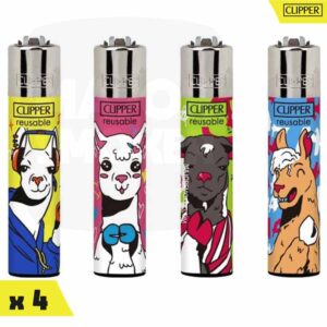 clipper, clipper briquet, clipper lama, clipper large lama, clipper lama coloré