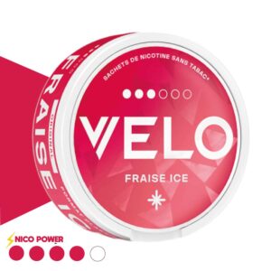 velo nicotine pouche fraise, velo fraise, nicotine pouche velo fraise ice, nicotine pouche pas cher, nicotine pouche