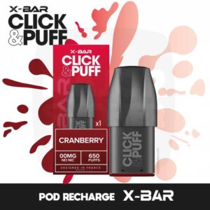 x-bar click&puff, recharge click&puff,click&puff