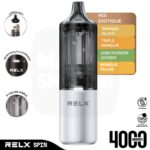 Stater Kit RELX Spin, puff rechargeable 4 en 1 RELX, RELX Spin, RELX 4 en 1, RELX Spin 4en1, RELX Spin Mix Exotique, vape spin,
