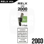 RELX spin Kiwi Passion Goyave, RELX Spin Pod Kiwi Passion Goyave, Pod Spin RELX Kiwi passion, recharge spin, relx 4 en 1, Pod RELX 4 en 1, Pod 4 en 1 Spin, Puff rechargheable RELX Spin pod