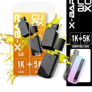 pod popcorn cub-x, cub-x popcorn caramel, popcorn caramel cub-x, x-bar, x-bar cub-x, recharge cub-x, pod cub-x, recharge x-bar