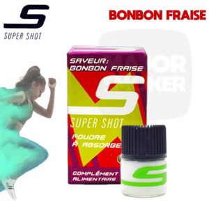 super shot, super shot bonbon fraise, poudre energisante, poudre energie, poudre energetique, energie boost, boost energie, sniffy, sniffy france