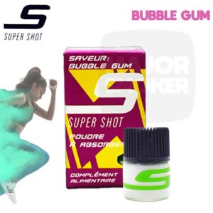 super shot, super shot bubble gum, poudre energisante, poudre energie, poudre energetique, energie boost, boost energie, sniffy, sniffy france