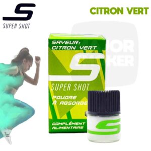 super shot, super shot citron vert, poudre energisante, poudre energie, poudre energetique, energie boost, boost energie, sniffy, sniffy france