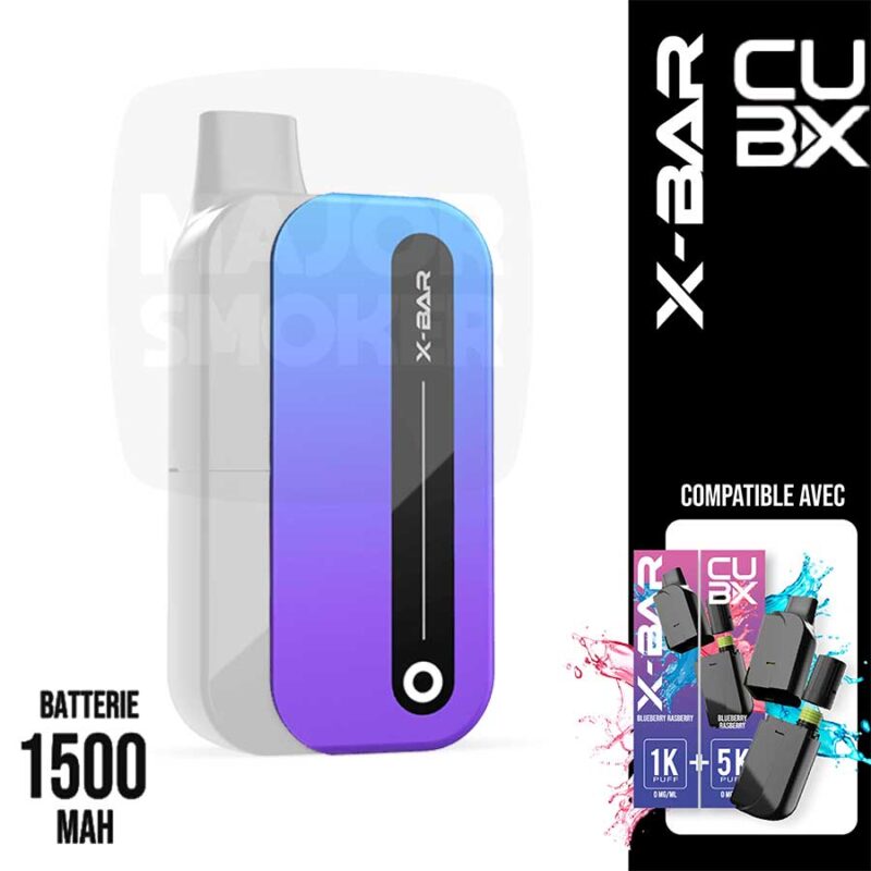 cub-x, cub-x purple sky, batterie cub-x, batterie x-bar, x-bar, cub-x, cub-x recharge