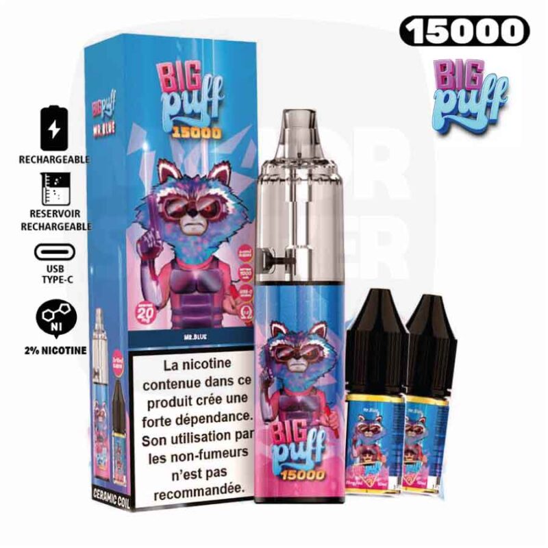 puff 15k tornado, puff 15k prix, puff 15000 taff, big puff tornado, puff tornado 15k Mr Blue