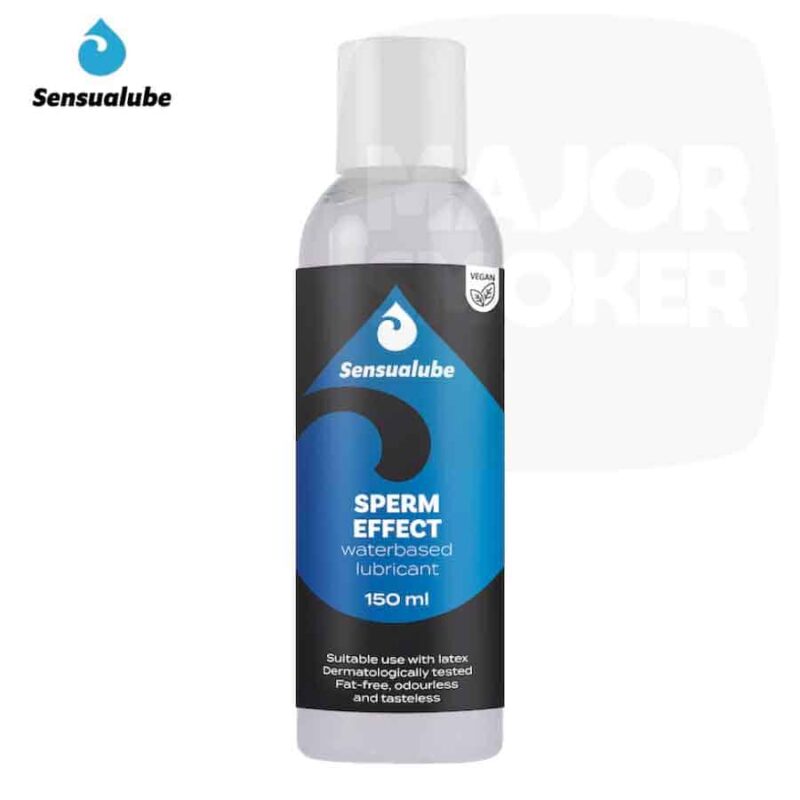 Lubrifiant-Aspect-Sperme-Sensualube-Sperm-Effect-150ml-majorsmoker.com lubrifiant aspect sperme, lubrifiant sperme, sperme lubrifiant, lubrifiant sperme