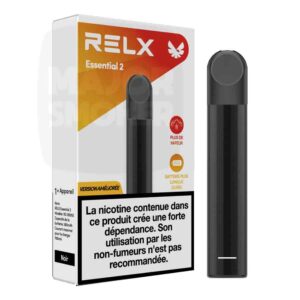 relx, relx essential 2, relx essential 2 noire, puff rechargeable