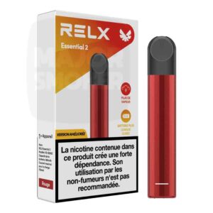 relx, relx essential 2, relx essential 2 rouge, puff rechargeable