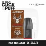 click puff absoluv aberdee,, x bar click&puff ablouv, x bar collab, click puff, pod xbar click and puff
