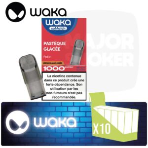 pod waka Pastèque Glacée, waka so match, so match waka, somatch waka, waka somatch, waka pod, waka pods, waka pod en boite, boite waka somatch x10, boite waka so match Pastèque Glacée x10