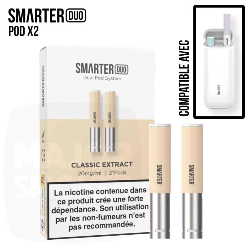 pod smarter duo, pod marter, smarter duo, pod classic extract, pod classic extract smarter duo