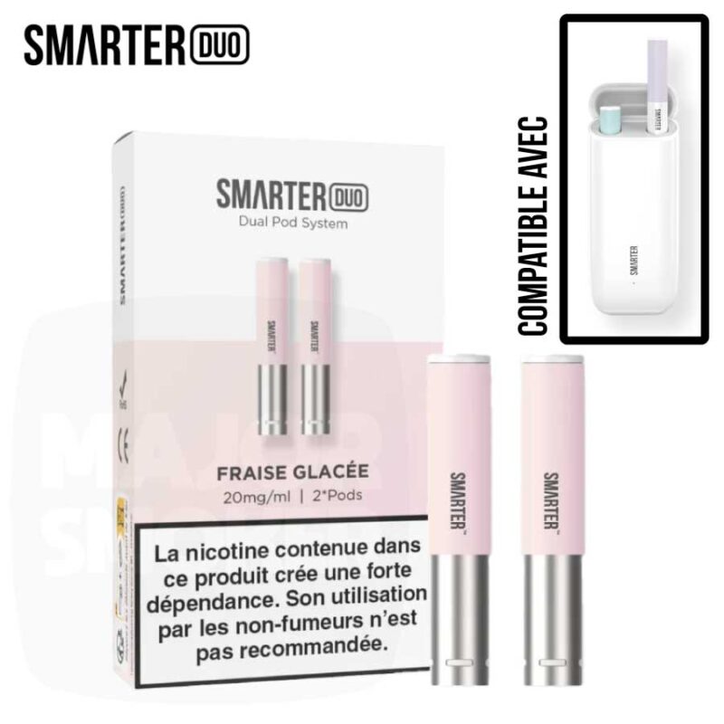 smarter duo pod fraise glacée, fraise glacée, smarter duo fraise, smarter duo fraise glacée, fraise glacée smarter duo pod, smarter duo pod, pod smarter duo