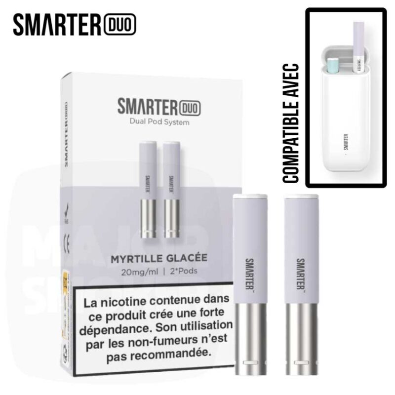 smarter duo pod, smarter duo, smarter duo pod myrtille, smarter duo pod myrtille glacee, myrtille glacee pod, myrtille glacee pod, myrtille glacee pod smarter duo, smarter duo myrtille glacee