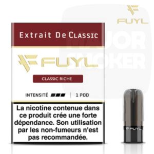 Fuyl pod tabac riche, fuyl riche, fuyl tabac, fyul tabac, fuyl tabac riche, fuyl 18mg tabac