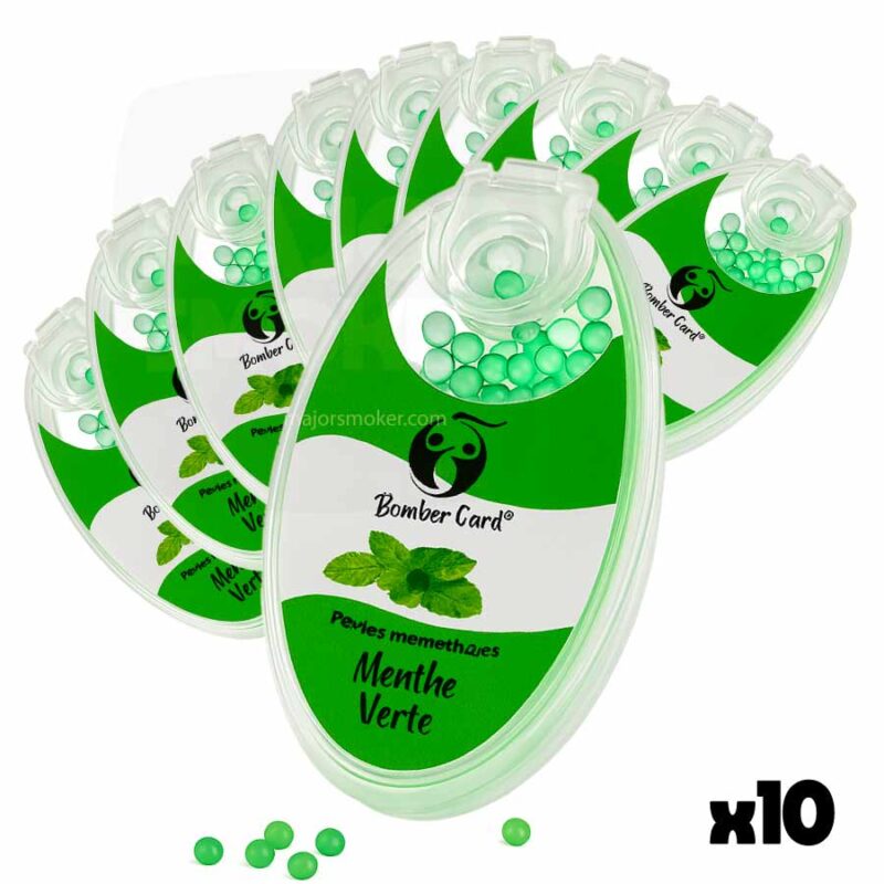 bomber card, bille fraicheur, bille fraicheur menthe verte, bomber card menthe verte, bille fraicheur menthe verte, bille fraicheur menthe verte, bille fraicheur