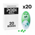 podiball, billes fraicheur, bille fraicheur, bille fraicheur podiball, billes fraicheur podiball, podiballs, podiballs menthe, podiball menthe verte