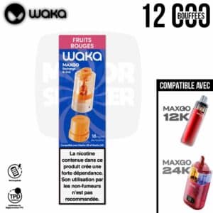 waka, waka fruits rouges, waka maxgo fruits rouges, waka vape, waka maxgo, starterkit waka maxgo, waka pod, waka maxgo, maxgo waka, pod waka maxgo, waka puff, waka pod maxgo, waka cigarette electronique, waka kit, pod waka fruits rouges