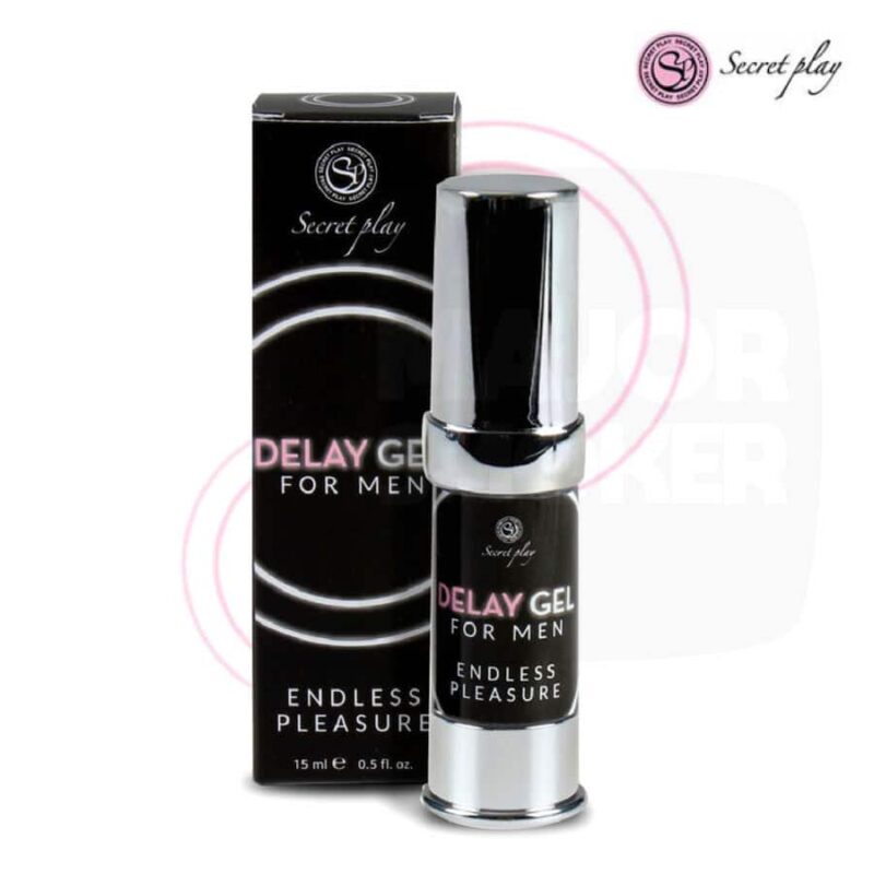 Secret-Play-Gel-retardant-Delay-Gel-15ml-majorsmoker gel retardant, delay gel, produit intime masculin, retard l'ejaculation, lubrifiant, sextoy, gel retardant pour homme