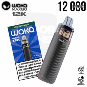waka, waka vape, waka maxgo, starter kit maxgo, starterkit waka maxgo, starter kit waka maxgo 12k, waka maxgo 12k, waka pod, waka maxgo, maxgo waka, pod waka maxgo, waka puff, waka pod maxgo, waka cigarette electronique, waka kit, waka menthe fraiche, puff rechargeable